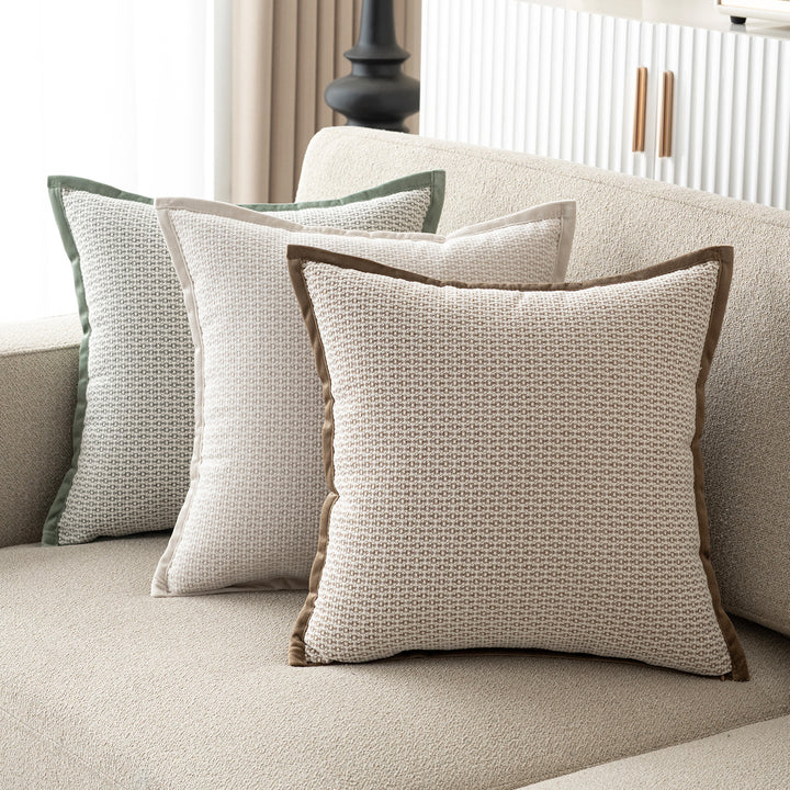 Floral Texture Accent Pillow