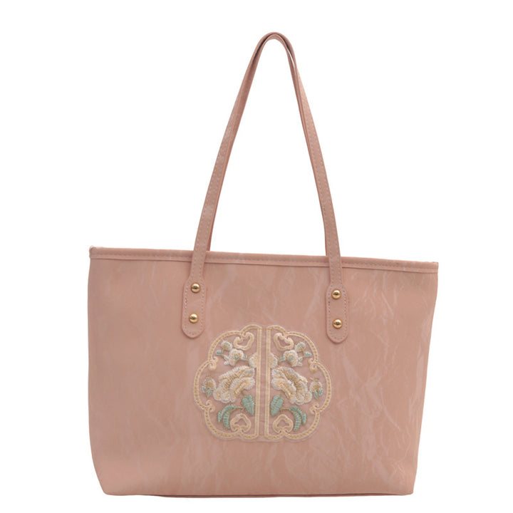 Elegant Embroidered Tote Bag