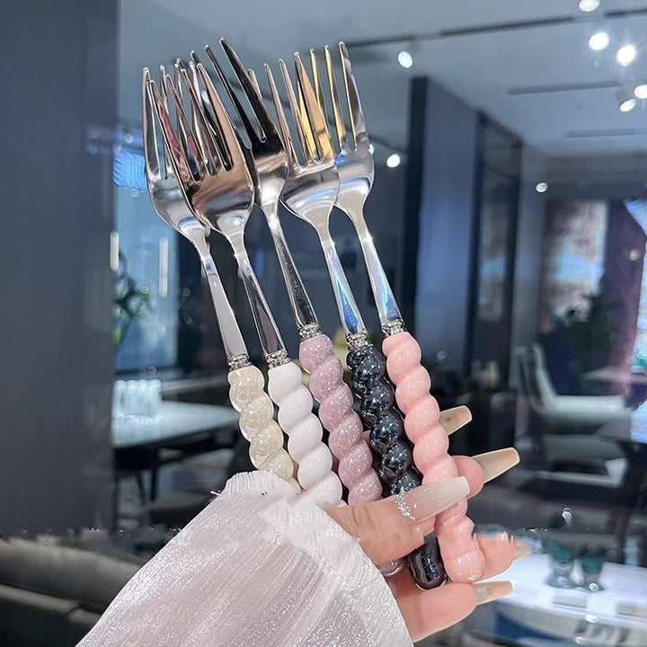 Stylish dessert forks Kalsten