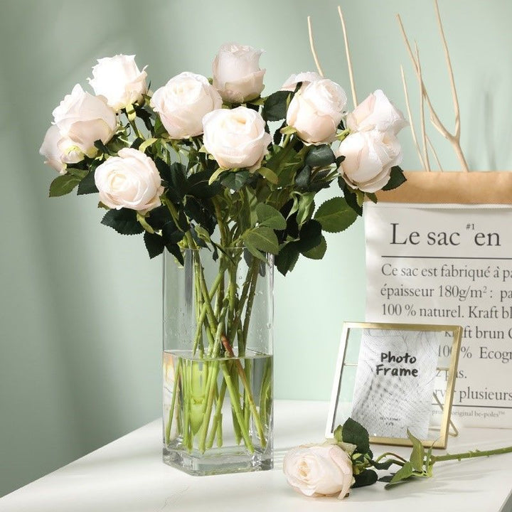 Lifelike Rose Floral Arrangement