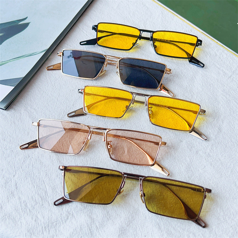 Fashion-Forward Geometric Frame Sunglasses Kalsten
