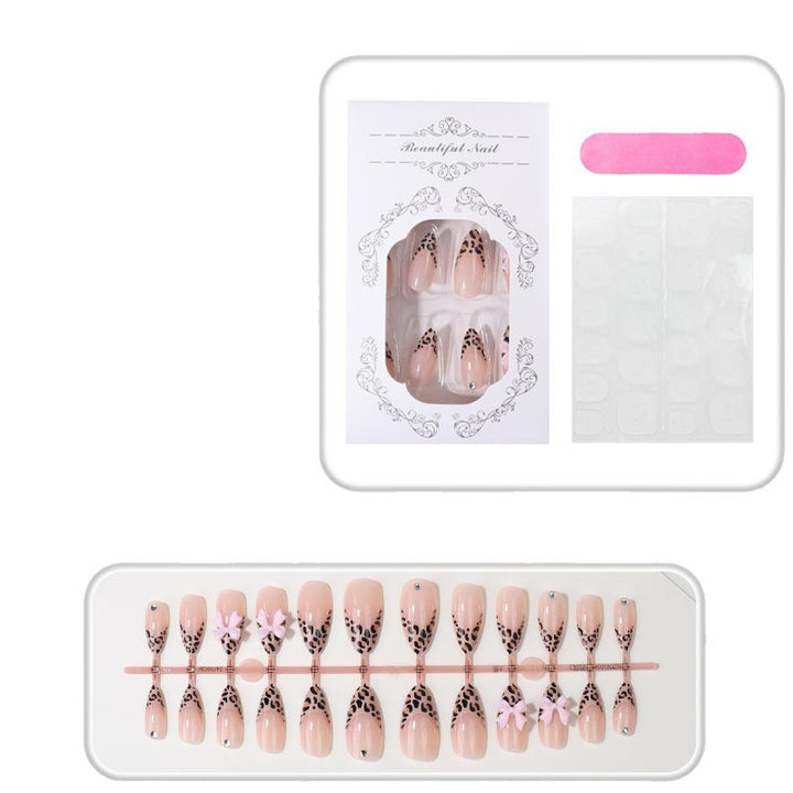 Stylish Animal Print Press-On Nail Tips Kalsten
