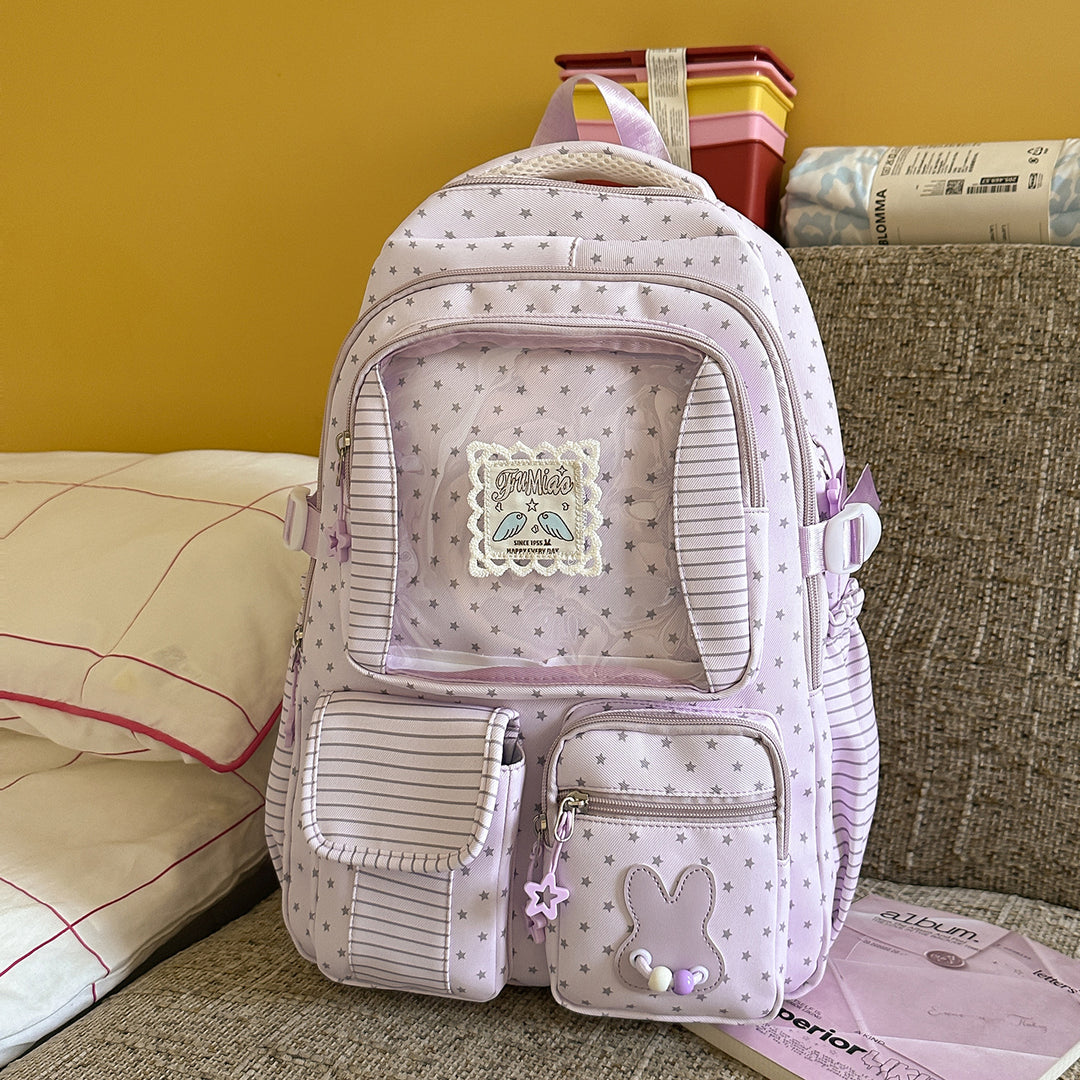Playful Bunny Ear School Backpack Kalsten