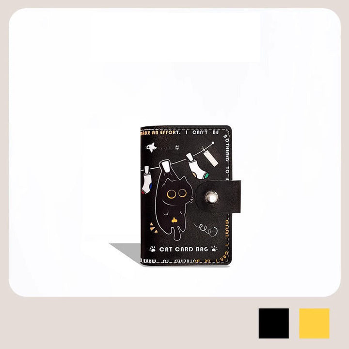 Playful Cat-Themed Card Holder Kalsten