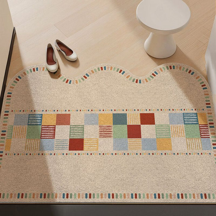 Puzzle Design Area Rug