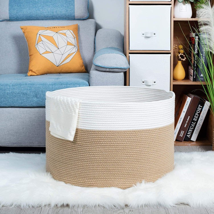 Stylish storage basket made of durable material Kalsten