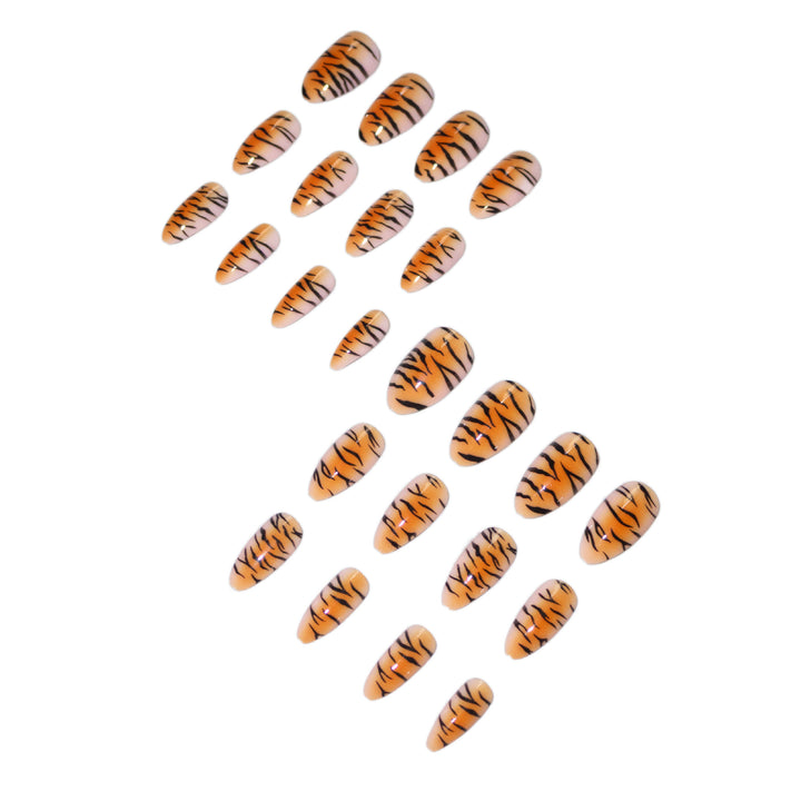 Creative Tiger Print Nail Art Kit