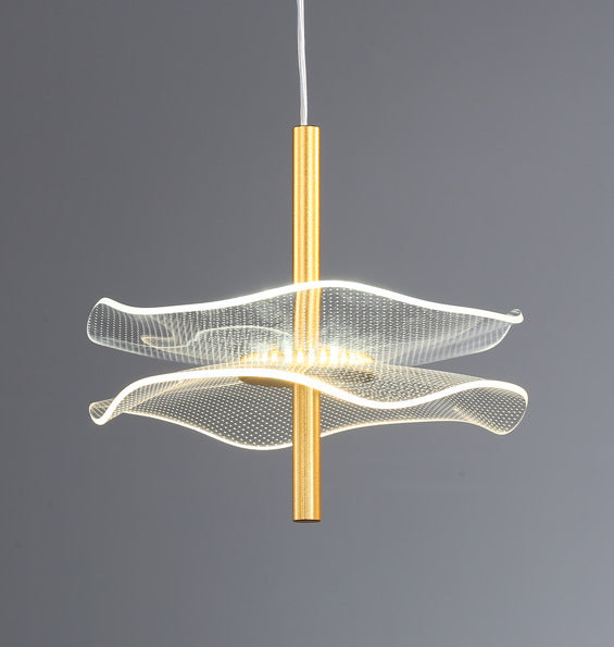 Elegant Wave Pendant Light