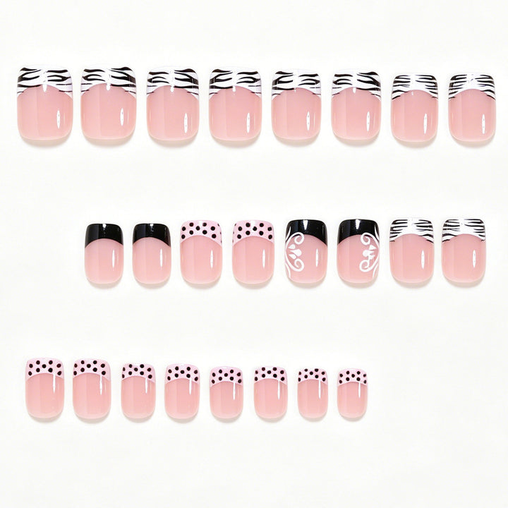 Artistic French Tip Nail Art Kalsten