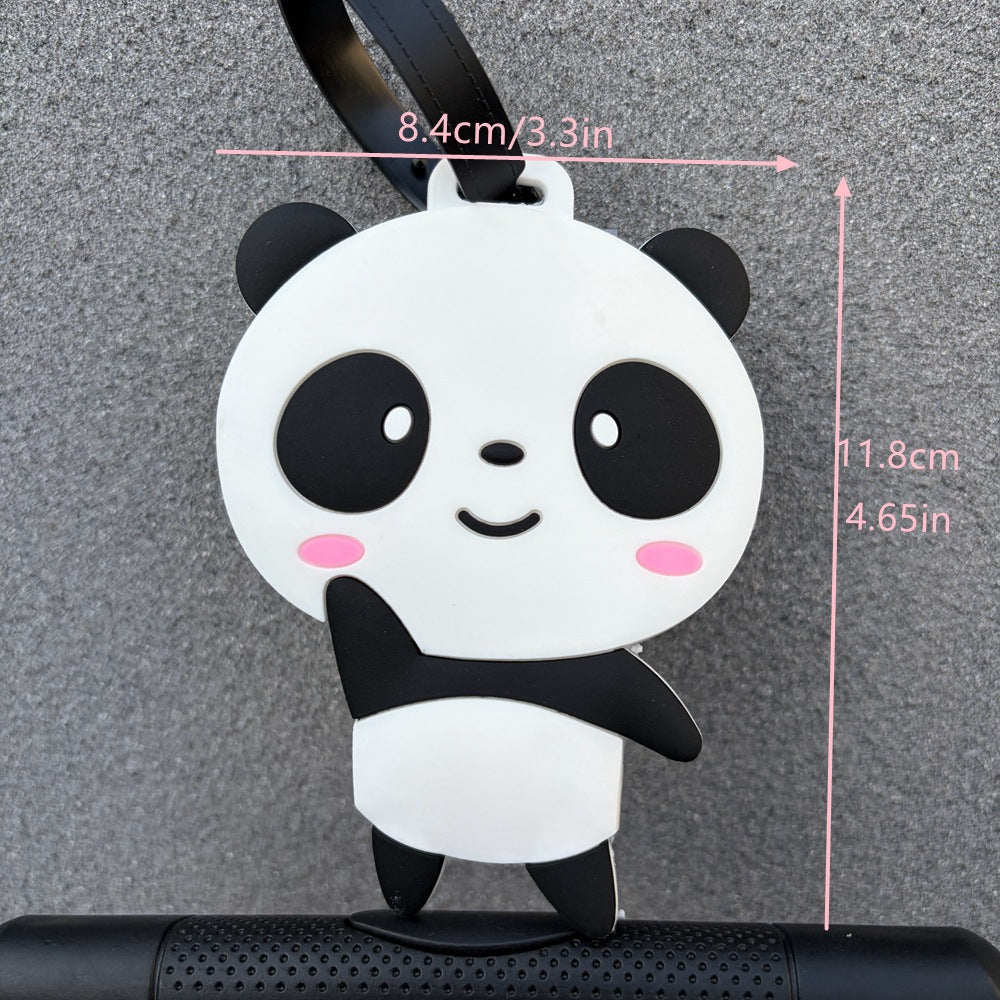 Panda-Themed Luggage Identifier Kalsten