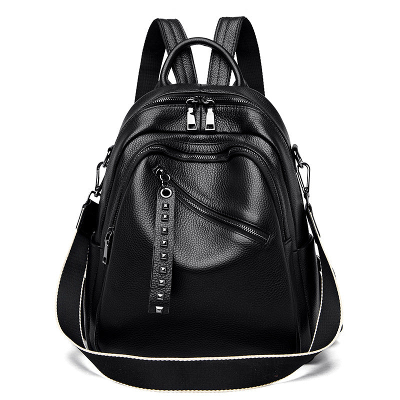 Stylish and Versatile Leather Backpack Kalsten