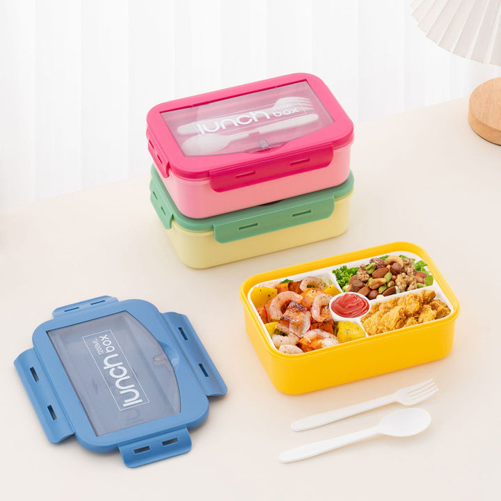 Portable Multi-Section Lunch Box