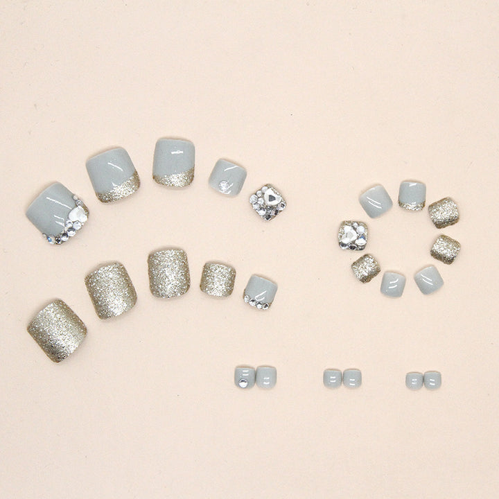 Glamorous Glitter Pedicure Kit Kalsten