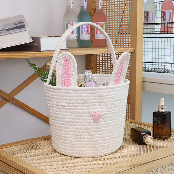 Playful Storage Basket in Rabbit Design Kalsten