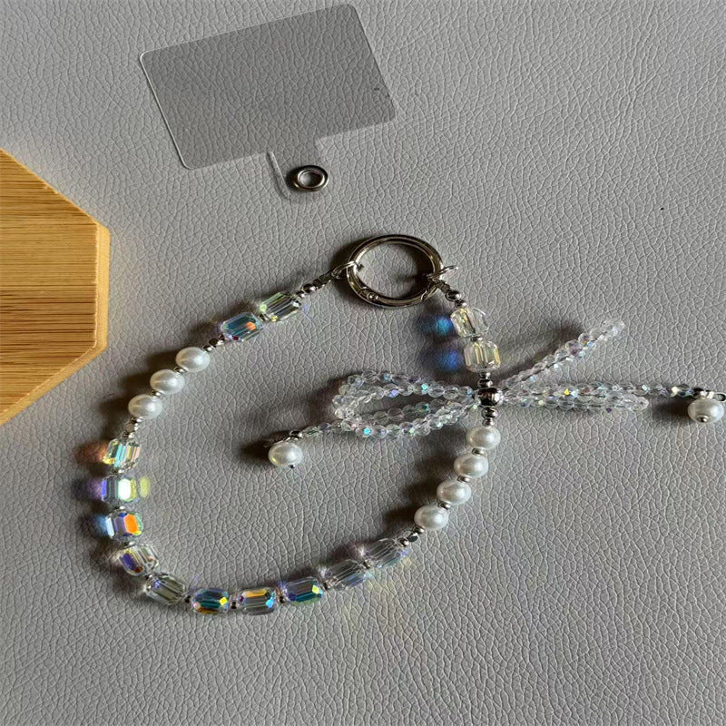 Elegant Beaded Charm Keychain Kalsten 1790135383