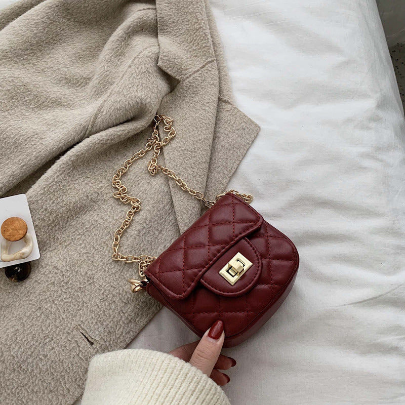 Quilted Crossbody Messenger Bag Kalsten