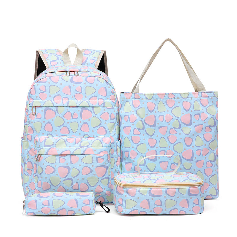 Set of backpack, tote bag and lunch box Kalsten