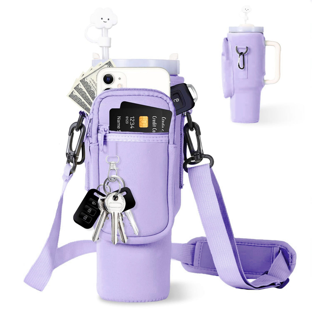 Ladies Multifunctional Phone Bag with Drink Holder Kalsten