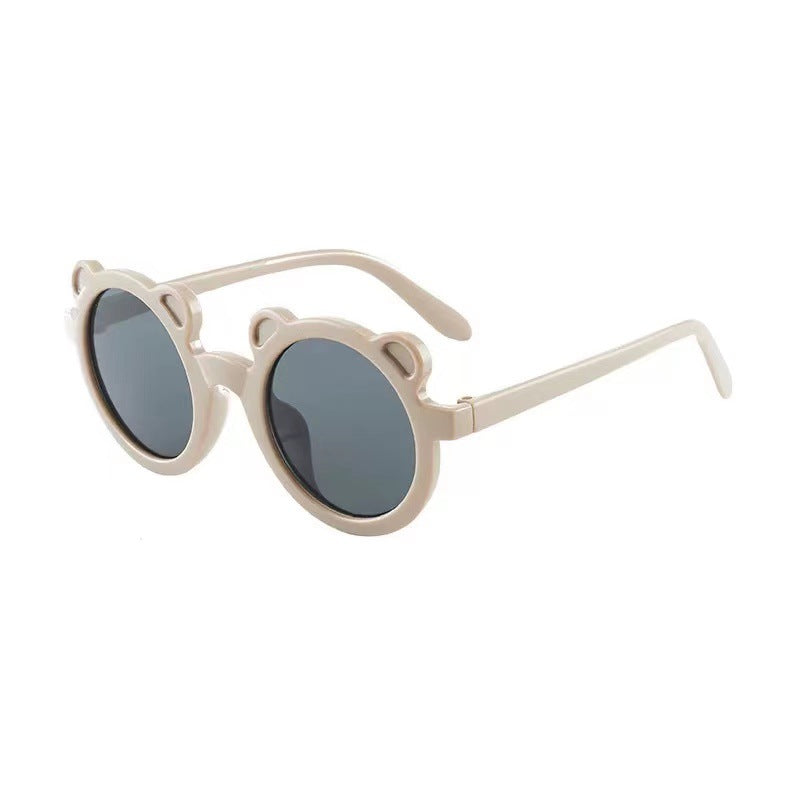 Cute Animal-Themed Round Sunglasses Kalsten