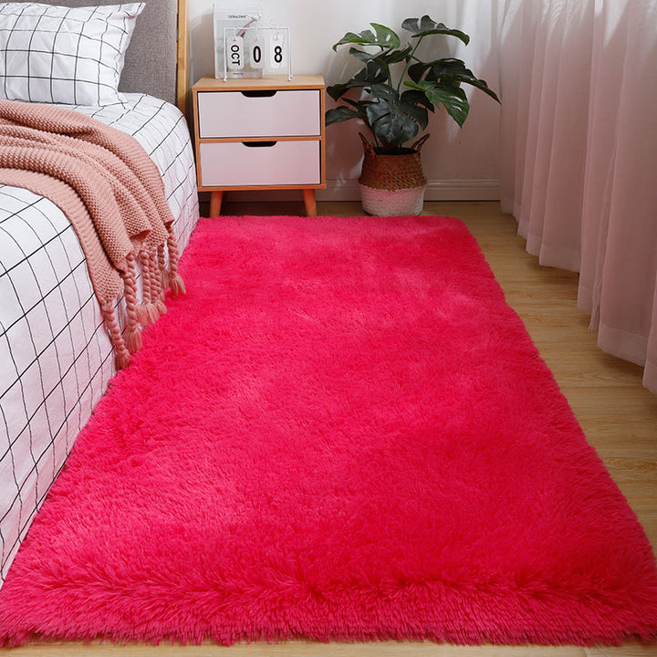 Plush Fur Area Rug Kalsten