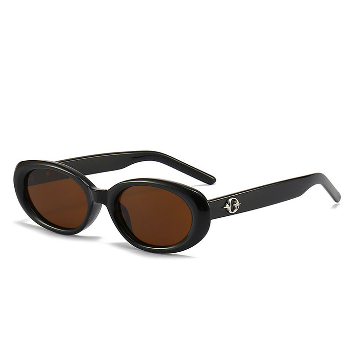 Stylish Sleek Oval Sunglasses Kalsten