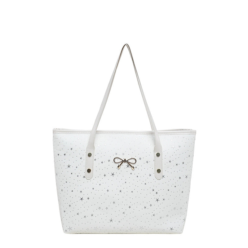 WoStylish Star-Embellished Tote Bag Kalsten