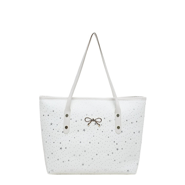 WoStylish Star-Embellished Tote Bag Kalsten