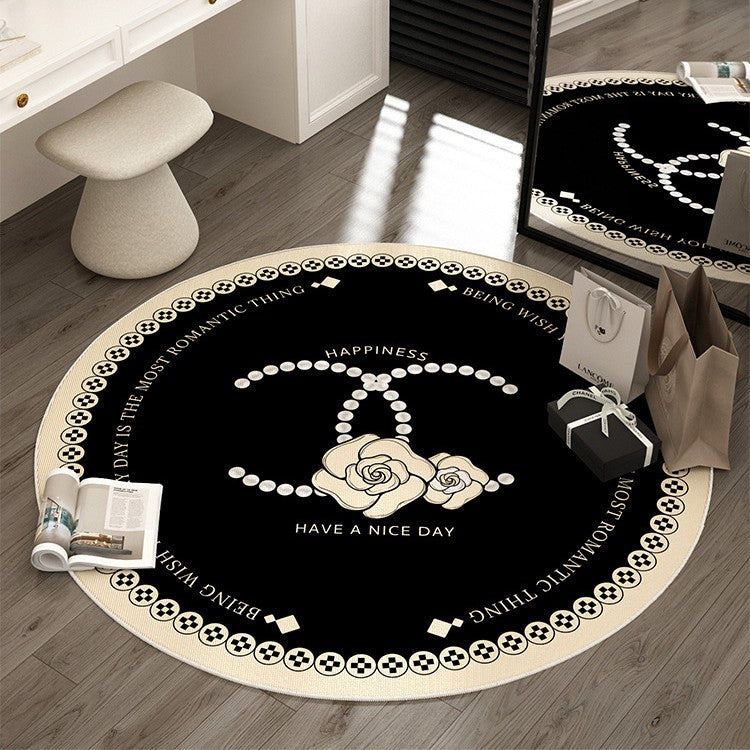 Round Decorative Area Rug