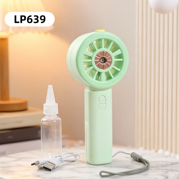 Ladies portable hand fan with spray function Kalsten