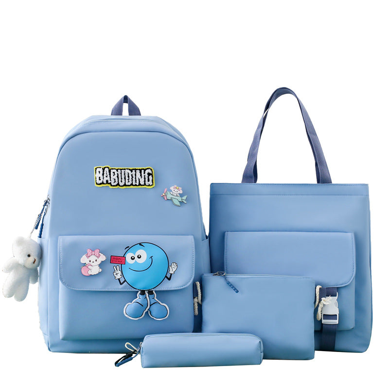 Stylish Graphic Backpack Set