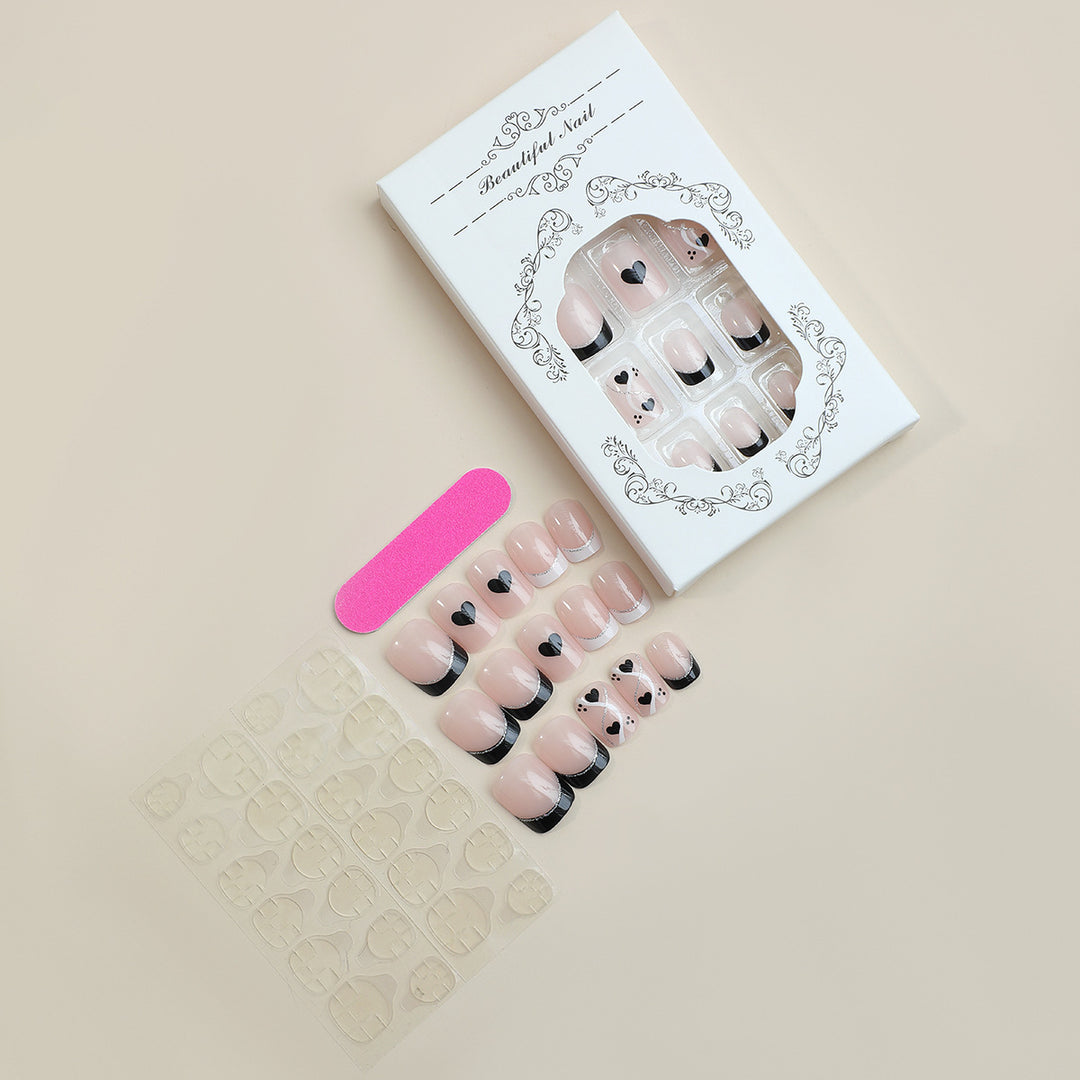 Creative Nail Art Set with Cute Heart Design Kalsten
