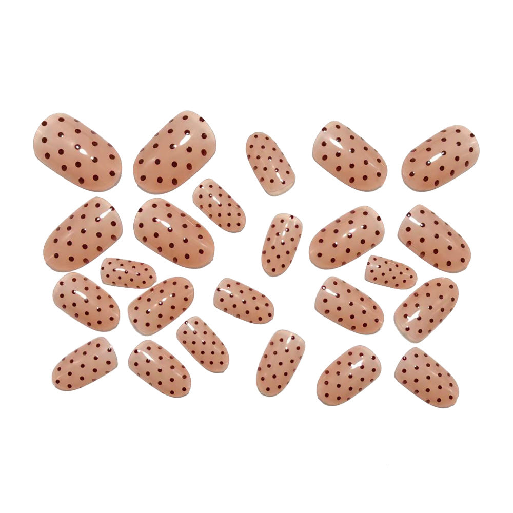 Nail Art Set with Stylish Polka Dot Design Kalsten