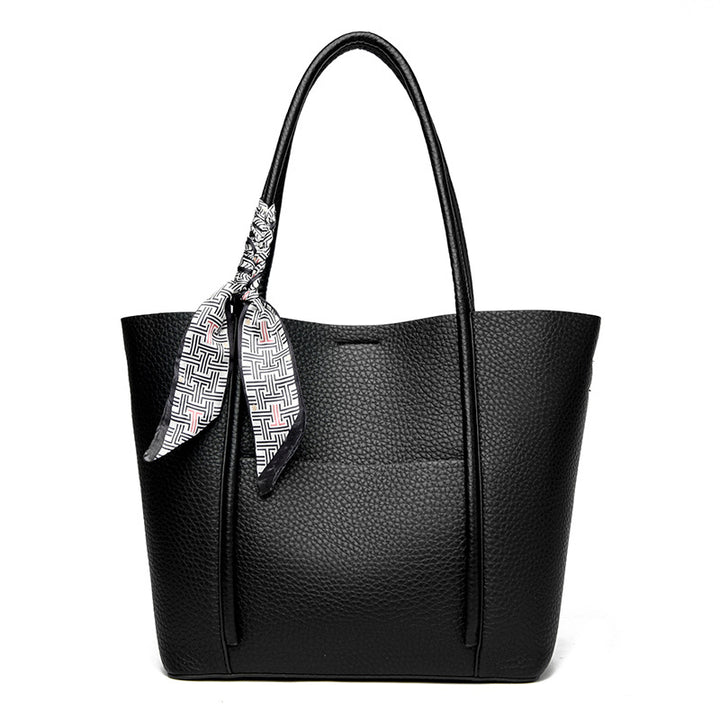Textured Leather Tote Bag Kalsten