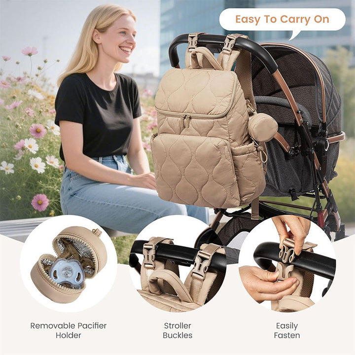 Elegant backpack with versatile compartments Kalsten