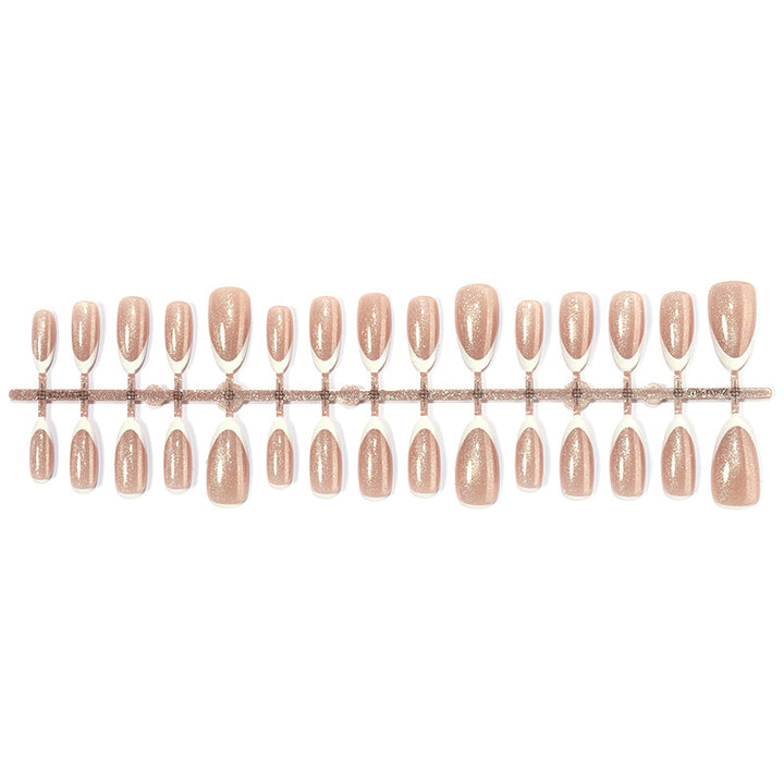 Premium Glittery Press-On Nail Set Kalsten