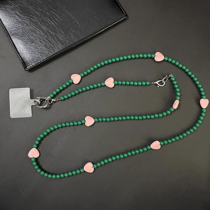 Heart-Decorated Eyewear Lanyard Kalsten