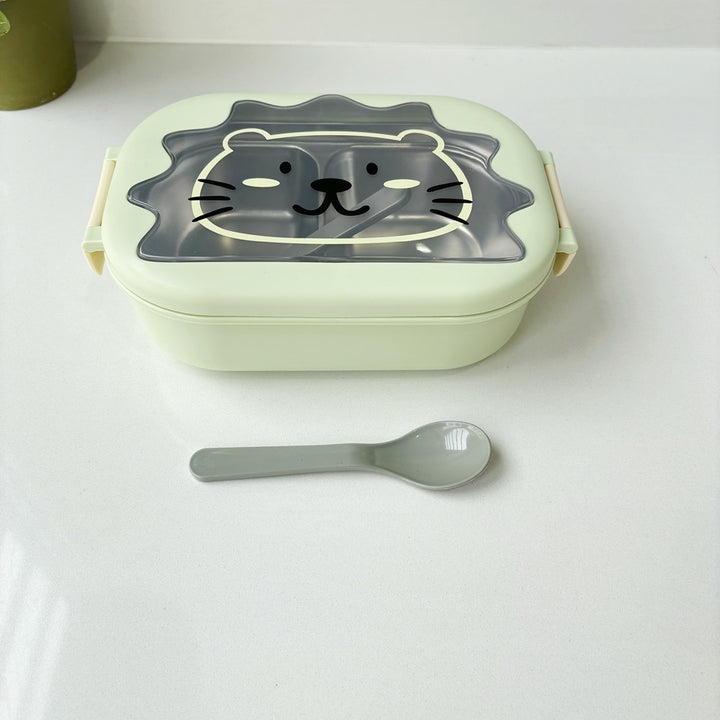 Playful Animal-Themed Lunch Bento Box