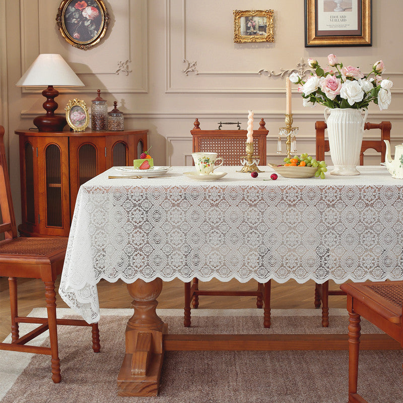 Elegant Decorative Lace Tablecloth