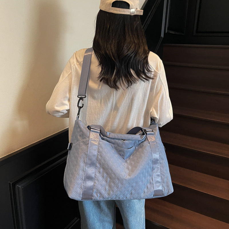 Quilted Travel Duffel Bag Kalsten
