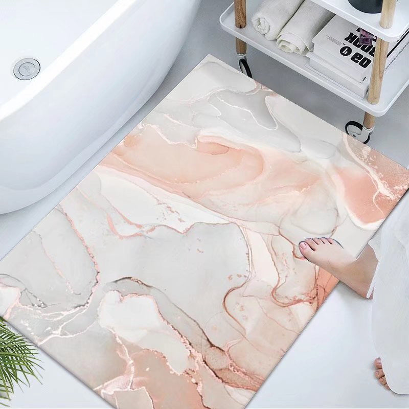 Luxurious Marble Design Bath Mat Kalsten