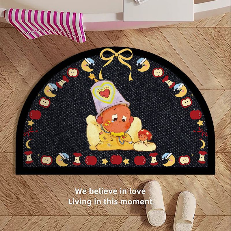 Cute Cartoon Themed Door Mat for Home Entryway
