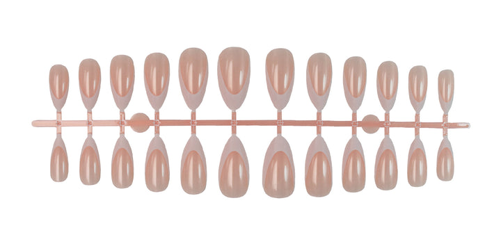 Acrylic nail set with elegant, natural design Kalsten