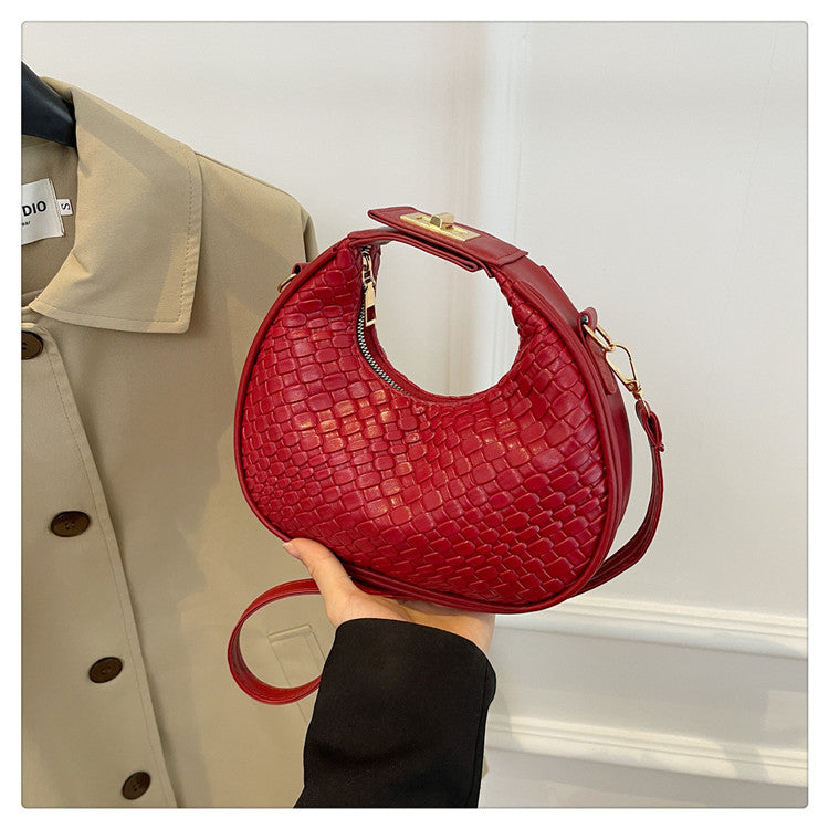 WoTextured Leather Hobo Bag Kalsten