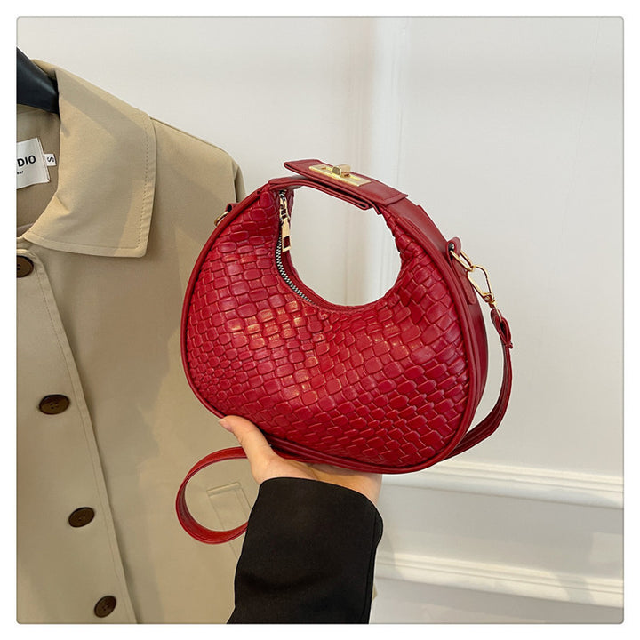 WoTextured Leather Hobo Bag Kalsten