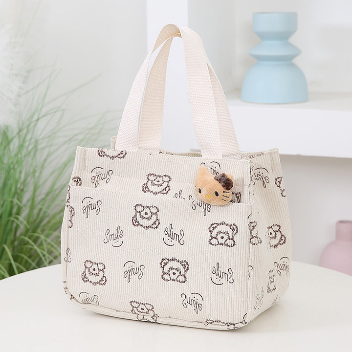 Cute Fun Cartoon Themed Mini Tote Bag Kalsten