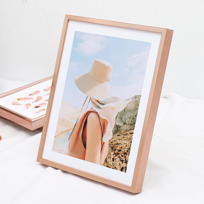 Decorative Rose Gold Picture Frame