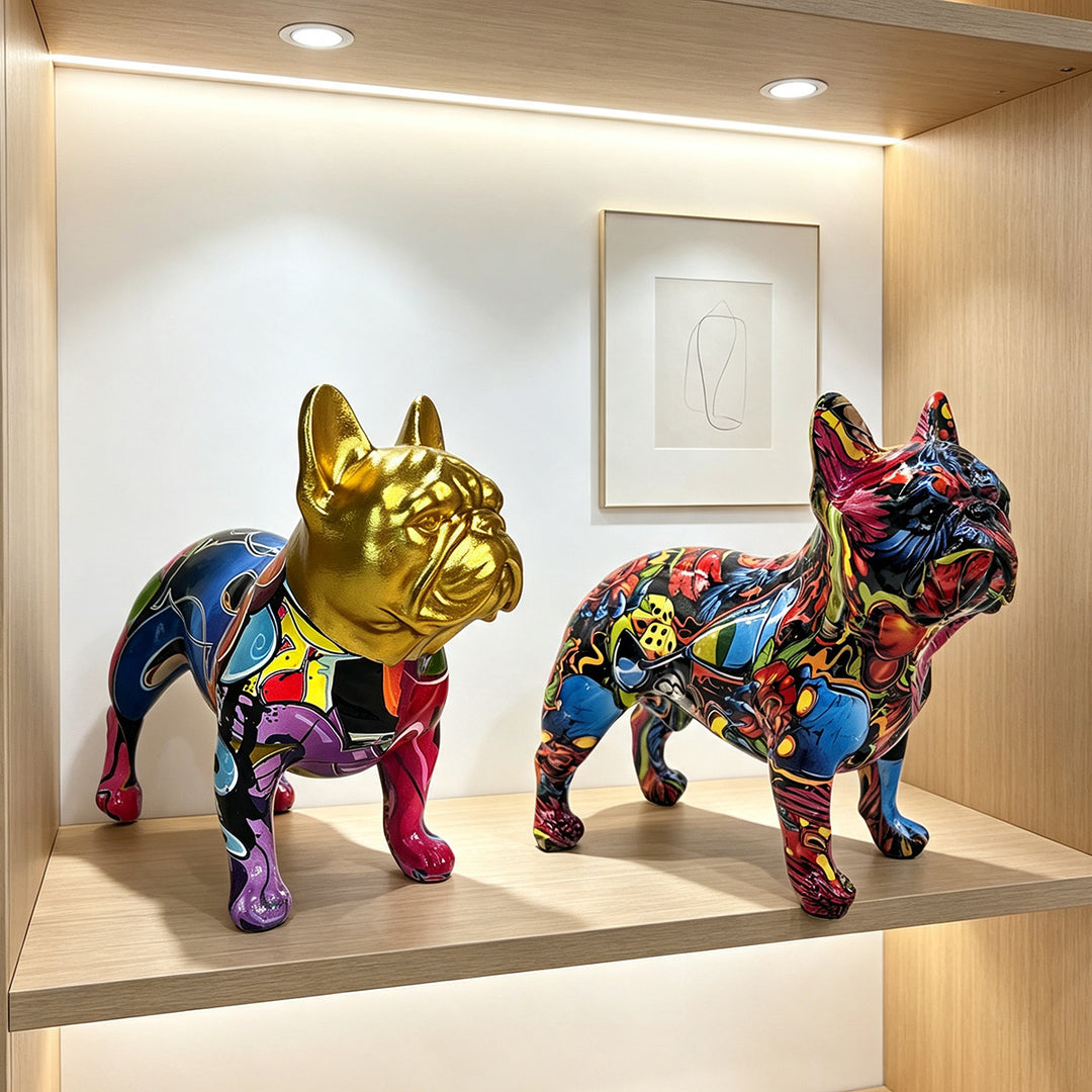 Decorative figure of a French Bulldog Kalsten