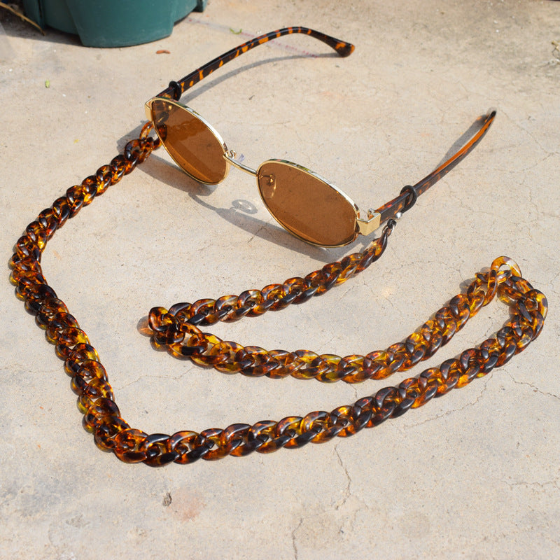 Stylish Tortoise Shell Eyewear Chain Kalsten