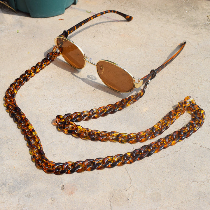 Stylish Tortoise Shell Eyewear Chain Kalsten