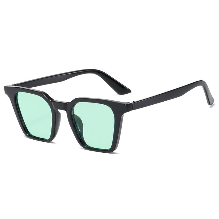 Women's square sunglasses with distinctive shield design and UV protection Kalsten